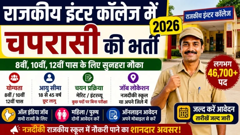 rajkiya-inter-college-me-chaprasi-ki-bharti-2026-up